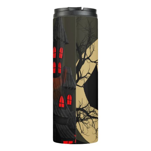 Fun Halloween Design Thermosbecher (Rückseite)