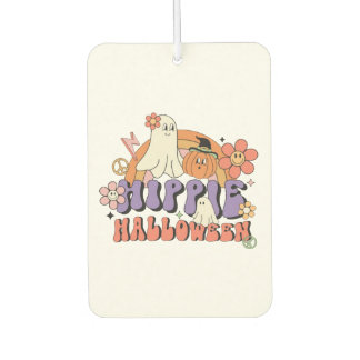 Fun Halloween Designs Hippie Halloween Retro Autolufterfrischer