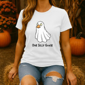 Fun Halloween Ein Albernes Gänse-T-Shirt; Geisterk T-Shirt