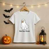 Fun Halloween Ein Albernes Gänse-T-Shirt; Geisterk T-Shirt