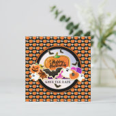 Fun Halloween Einladung (Stehend Vorderseite)