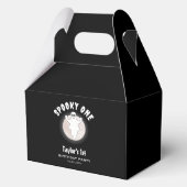 Fun Halloween Ghost Spooky Erster 1. Geburtstag Geschenkschachtel (Rückseite)