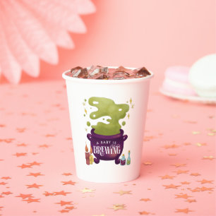 Fun Halloween Hexen Babydusche Pappbecher