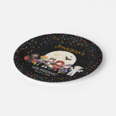 Fun Halloween Kids Costume Geburtstagsparty Pappteller (Schrägansicht)