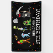Fun Halloween Kindergeburtstag Party Banner (Vertikal)
