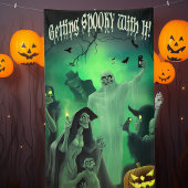 Fun Halloween "mit ihm reden" Selfie Stopp Banner