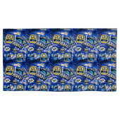 Fun Halloween Monster Pattern Kissenbezug (Vorderseite)