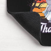 Fun Halloween Moo Deng Hippo Baby Mousepad (Ecke)