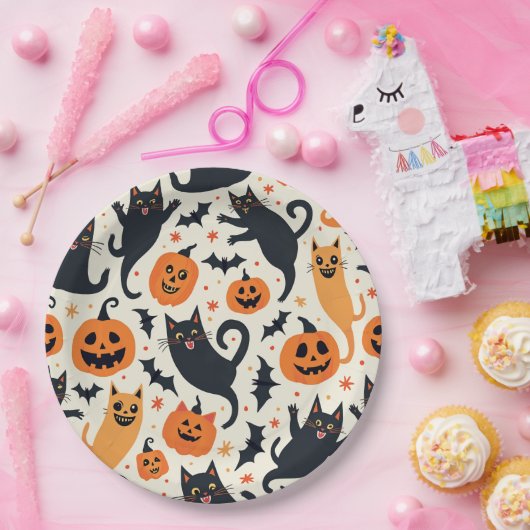 Fun Halloween-Papierplatte Pappteller (Party)