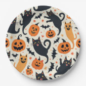 Fun Halloween-Papierplatte Pappteller (Vorderseite)