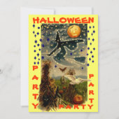 FUN HALLOWEEN-PARTY INVITATION ~ EZ TO CUSTOMIZE! EINLADUNG (Vorderseite)