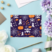 Fun Halloween Pattern Acryleinladungen (In Situ (Hochzeit))