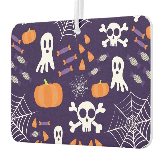 Fun Halloween Pattern Autolufterfrischer (Links)