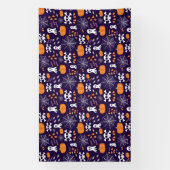 Fun Halloween Pattern Banner (Vertikal)