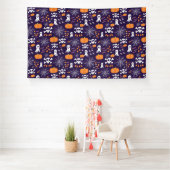 Fun Halloween Pattern Banner (Insitu)