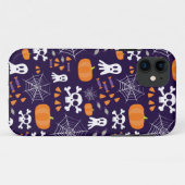 Fun Halloween Pattern Case-Mate iPhone Hülle (Rückseite (Horizontal))
