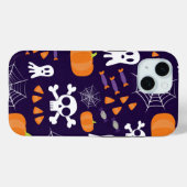 Fun Halloween Pattern Case-Mate iPhone Hülle (Rückseite (Horizontal))