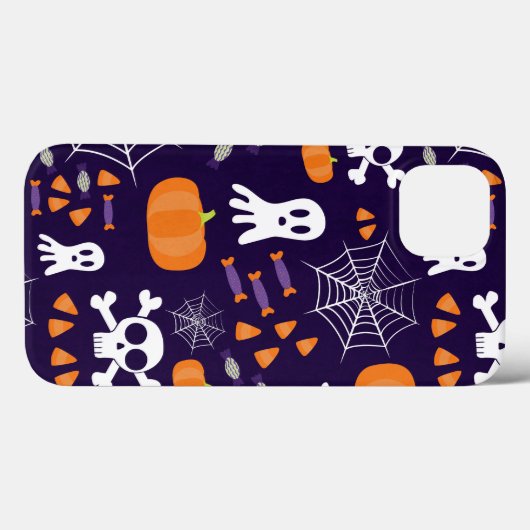 Fun Halloween Pattern Case-Mate iPhone Hülle (Rückseite (Horizontal))