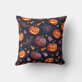 Fun Halloween Pattern Cushions Kissen (Rückseite)