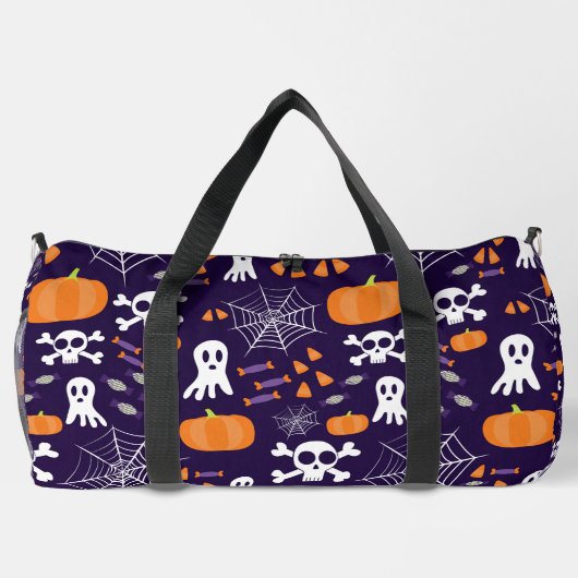 Fun Halloween Pattern Duffle Bag (Rückseite)