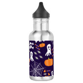 Fun Halloween Pattern Edelstahlflasche (Links)