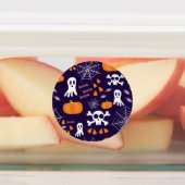 Fun Halloween Pattern Etiketten (Befestigt)