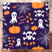 Fun Halloween Pattern Fensteraufkleber (Blatt 2)