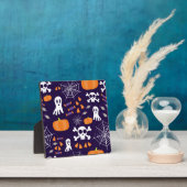 Fun Halloween Pattern Fotoplatte (InSitu)