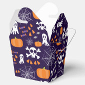 Fun Halloween Pattern Geschenkschachtel (Geöffnet)