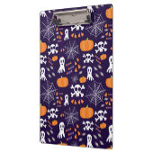 Fun Halloween Pattern Klemmbrett (Links)