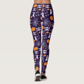 Fun Halloween Pattern Leggings (Rückseite)