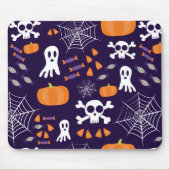 Fun Halloween Pattern Mousepad (Vorne)