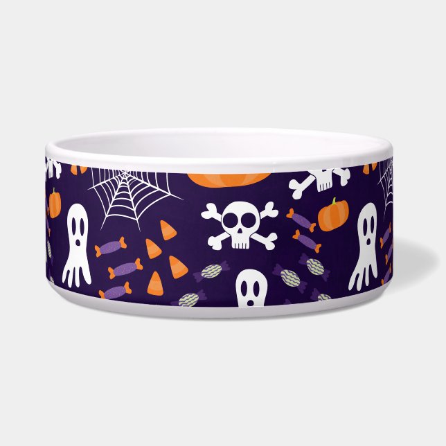 Fun Halloween Pattern Napf (Vorderseite)