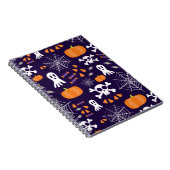 Fun Halloween Pattern Notizblock (Rechte Seite)