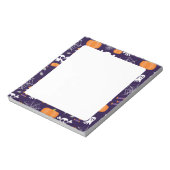 Fun Halloween Pattern Notizblock (Rotiert)