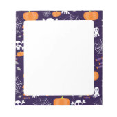 Fun Halloween Pattern Notizblock (Vorderseite)
