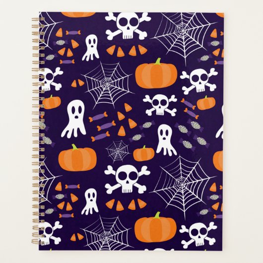 Fun Halloween Pattern Planer (Vorderseite)