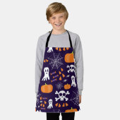Fun Halloween Pattern Schürze (Getragen)