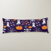 Fun Halloween Pattern Seitenschläferkissen (Rückseite)