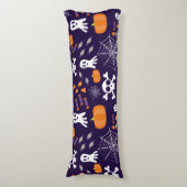Fun Halloween Pattern Seitenschläferkissen (Vorderseite Vertikal)
