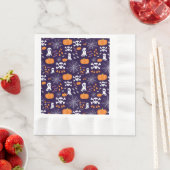 Fun Halloween Pattern Serviette (Beispiel)