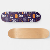 Fun Halloween Pattern Skateboard (Horizontal)
