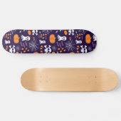 Fun Halloween Pattern Skateboard (Horizontal)
