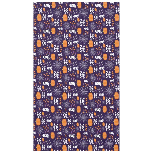 Fun Halloween Pattern Tischdecke (Vorderseite)