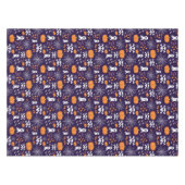 Fun Halloween Pattern Tischdecke (Vorderseite (Horizontal))