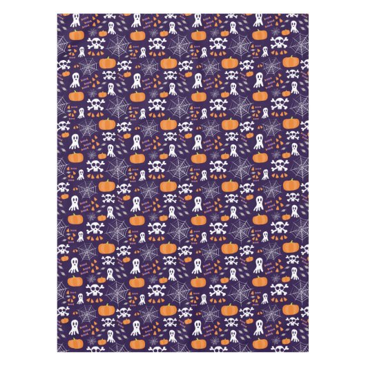 Fun Halloween Pattern Tischdecke (Vorderseite)