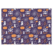 Fun Halloween Pattern Tischdecke (Vorderseite (Horizontal))