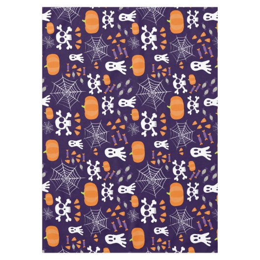 Fun Halloween Pattern Tischdecke (Vorderseite)