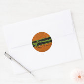 Fun Halloween Prints Runder Aufkleber (Umschlag)