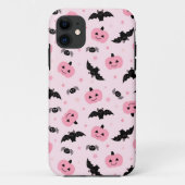 Fun Halloween Pumpkins und Bat Pattern Case-Mate iPhone Hülle (Rückseite)